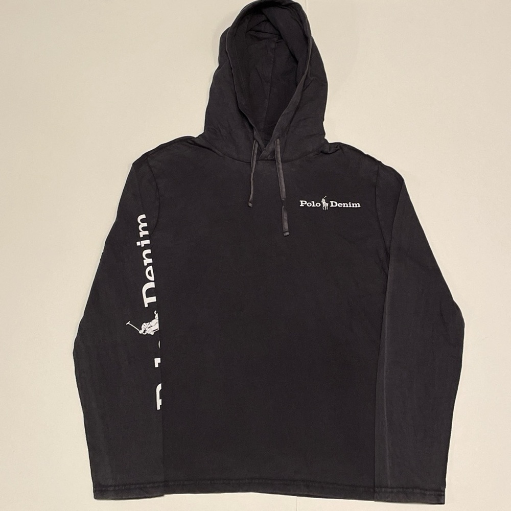 POLO RALPH LAUREN DENIM & SUPPLY LIGHTWEIGHT HOODIE (SMALL)